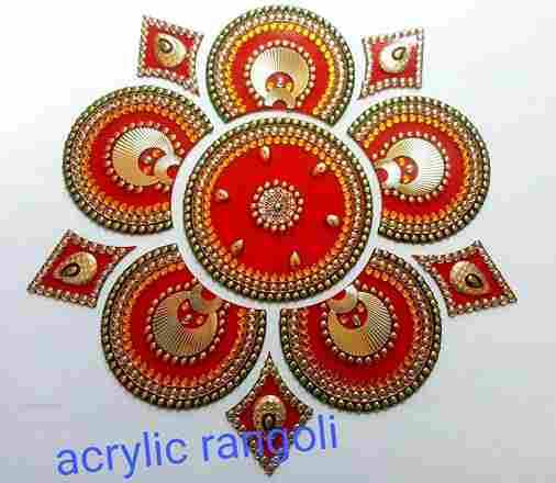  Acrylic rangoli